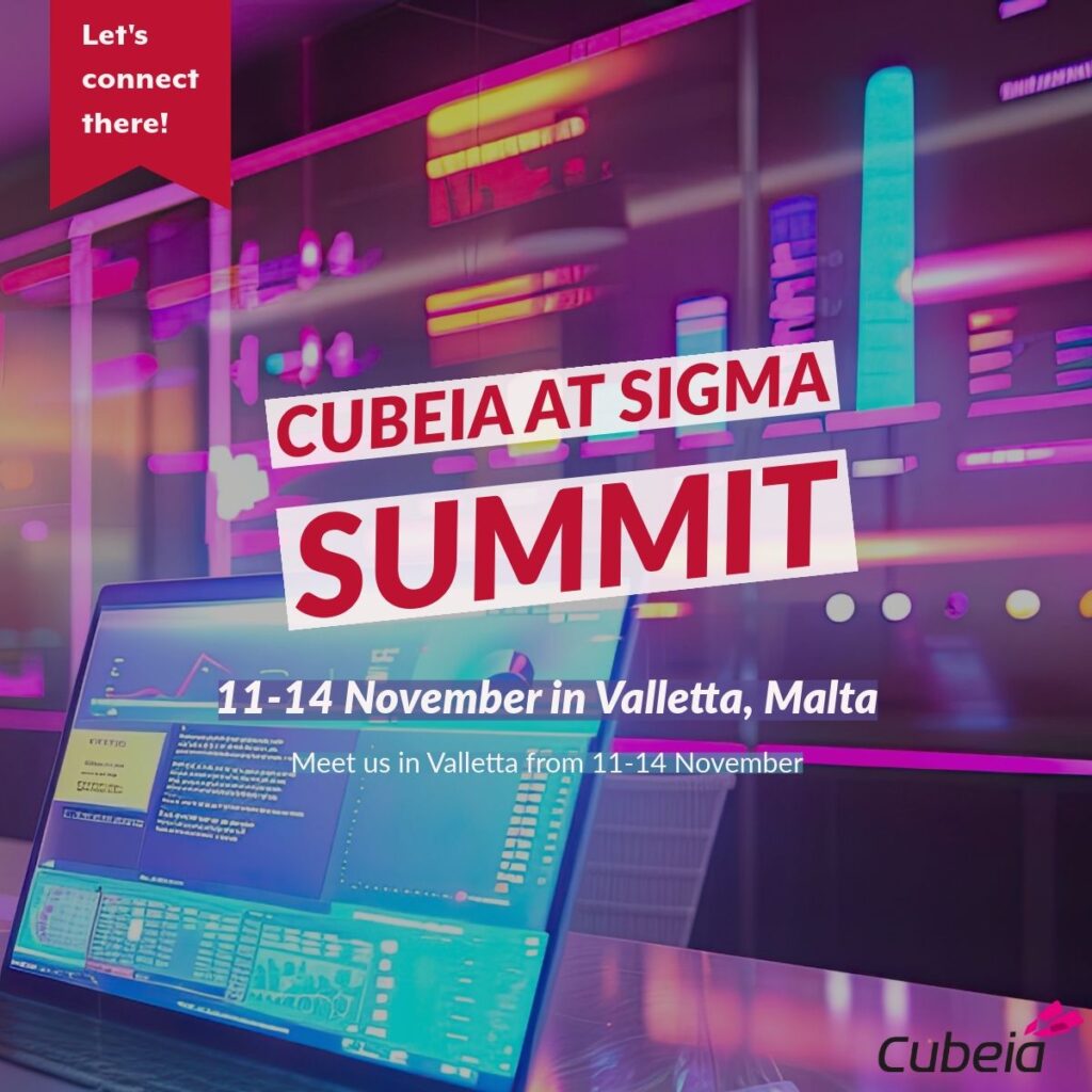 Cubeia will attend SiGMA gaming event in Malta in November